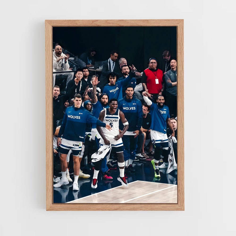 Poster Dunk et Détermination – affiche Basketball (vue 4)